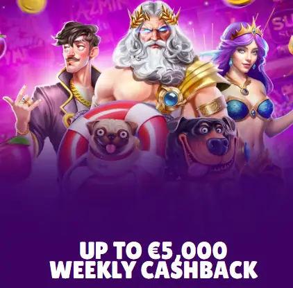 Great Slots Casino Cashback banner App
