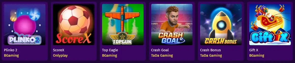 Great Slots Casino UK Crash Games